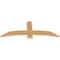 Ekena Millwork Bellingham Timber Gable Bracket, Western Red Cedar, 60"W x 22"H x 1 1/2"D x 5 1/2"F, 9/12 Pitch GBW060X22X0206BEL00SWR - alternate 5